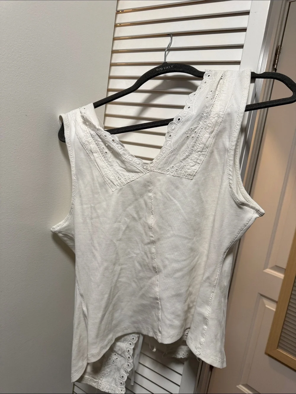 Free People sleeveless white